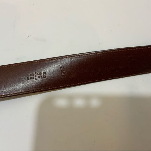 Vintage Coach 5923 Sienna Leather brown Belt, Size 38/95 - Picture 6 of 13